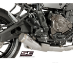 SC-Project Ολόσωμη Εξάτμιση (Full System) Yamaha XSR 700 2016-2020 Conico 70s Inox Euro 4