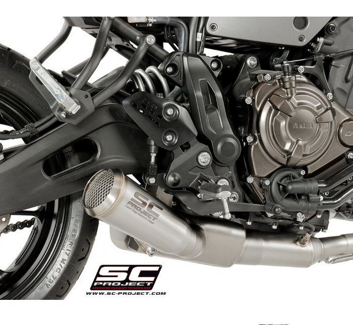 SC-Project Ολόσωμη Εξάτμιση (Full System) Yamaha XSR 700 2016-2020 Conico 70s Inox Euro 4