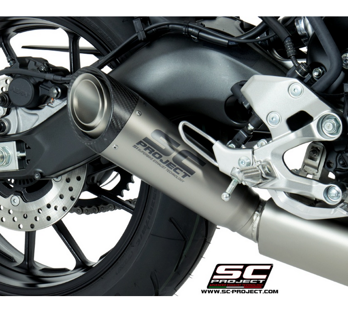 SC-Project Ολόσωμη εξάτμιση (Full System) S1 Titanium Yamaha XSR 900 (2016-2020)