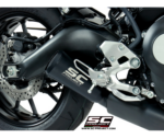 SC-Project Ολόσωμη εξάτμιση (Full System) Conico 70s Matt Black Yamaha XSR 900 (2016-2020)