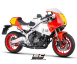 SC-Project Ολόσωμη εξάτμιση (Full System) Oval R60 Carbon Matt Black Yamaha XSR900 GP (2024-2026)