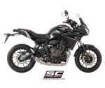 SC-Project Ολόσωμη εξάτμιση (Full System) S1 Titanium Matt Black Yamaha Tracer 700 (2016-2020)