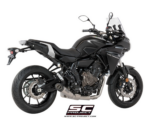 SC-Project Ολόσωμη εξάτμιση (Full System) S1 Titanium Matt Black Yamaha Tracer 700 (2016-2020)