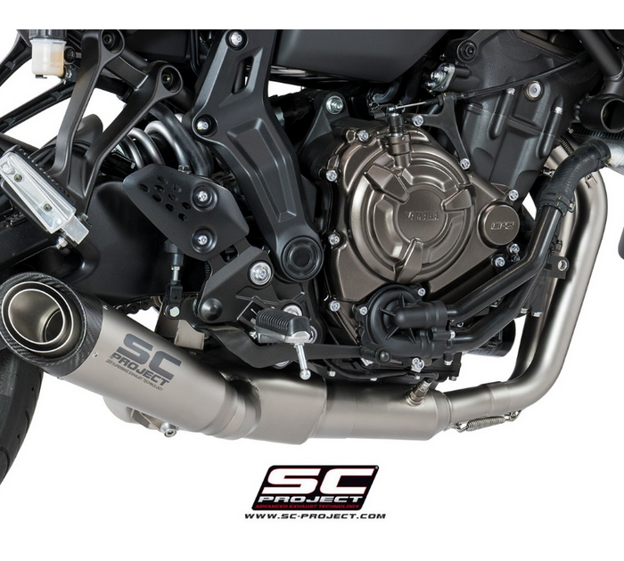 SC-Project Ολόσωμη εξάτμιση (Full System) S1 Titanium Yamaha Tracer 700 (2016-2020)