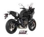 SC-Project Ολόσωμη εξάτμιση (Full System) Conico 70s Matt Black Yamaha Tracer 700 (2016-2020)