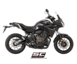 SC-Project Ολόσωμη εξάτμιση (Full System) SC1-S Titanium Yamaha Tracer 7 / Tracer 700 (2020-2024)