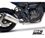 SC-Project Ολόσωμη εξάτμιση (Full System) SC1-S Titanium Yamaha Tracer 7 / Tracer 700 (2020-2024)