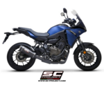 SC-Project Ολόσωμη εξάτμιση (Full System) SC1-S Carbon Yamaha Tracer 7 / Tracer 700 (2020-2024)