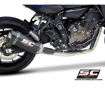 SC-Project Ολόσωμη εξάτμιση (Full System) SC1-S Carbon Yamaha Tracer 7 / Tracer 700 (2020-2024)