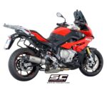 SC-Project Εξάτμιση Oval Titanium Slip-On για Triumph Tiger 1050 (2007-2012)