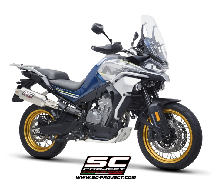 SC-Project Εξάτμιση X-Plorer II Titanium CFMOTO 800MT 2025-2026 (Euro 5+)