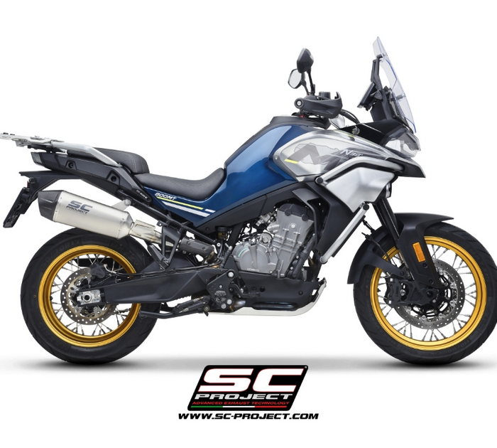 SC-Project Εξάτμιση X-Plorer II Titanium CFMOTO 800MT 2025-2026 (Euro 5+)