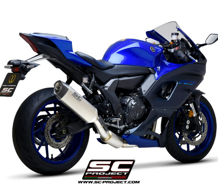 SC-Project Ολόσωμη εξάτμιση (Full System) Yamaha YZF R7 2021-2025 SC1-S Carbon Racing