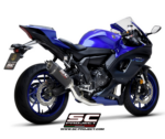 SC-Project Ολόσωμη εξάτμιση (Full System) Yamaha YZF R7 2021-2025 S1 Stainless Steel Racing