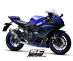 SC-Project Ολόσωμη εξάτμιση (Full System) Yamaha YZF R7 2021-2025 S1 Stainless Steel Racing