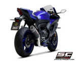 SC-Project Ολόσωμη εξάτμιση (Full System) Yamaha YZF R7 2021-2025 S1 Stainless Steel Racing