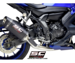 SC-Project Ολόσωμη εξάτμιση (Full System) Yamaha YZF R7 2021-2025 SC1-S Carbon Racing