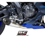 SC-Project Ολόσωμη εξάτμιση (Full System) Yamaha YZF R7 2021-2025 S1 Stainless Steel Racing