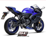 SC-Project Ολόσωμη εξάτμιση (Full System) Yamaha YZF R7 2021-2025 CR-T Titanium Racing