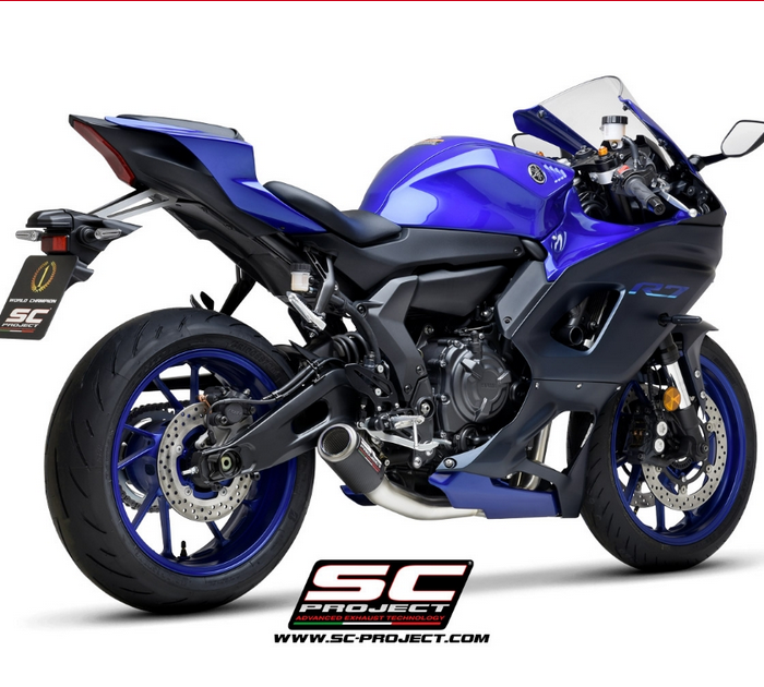 SC-Project Ολόσωμη εξάτμιση (Full System) Yamaha YZF R7 2021-2025 CR-T Titanium Racing