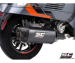 SC-Project Εξάτμιση Vespa GTS 310 / GTV 310 2025-2026 Tourer Titanium Matt Black