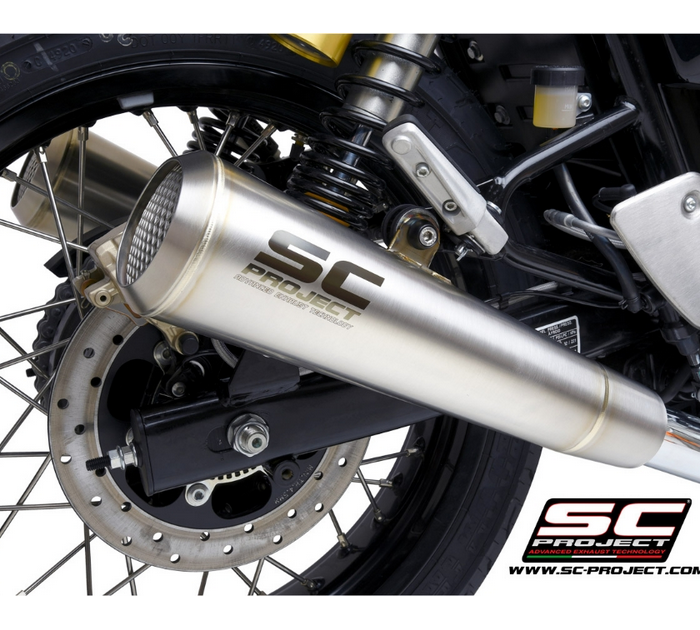 SC-Project Εξάτμιση Conico 70s (Σετ 2 Τεμαχίων) για Royal Enfield Continental GT 650 2019-2025