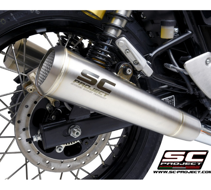 SC-Project Εξάτμιση Conico 70s (Σετ 2 Τεμαχίων) για Royal Enfield Interceptor 650 2019-2025