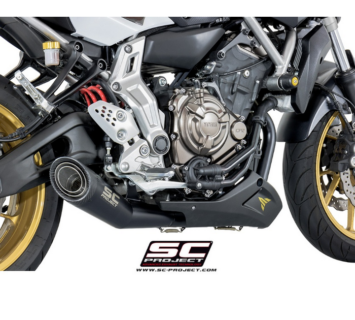 SC-Project Ολόσωμη εξάτμιση (Full System) S1 για Yamaha MT-07 2013-2016