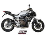 SC-Project Ολόσωμη εξάτμιση (Full System) Conic για Yamaha MT-07 2013-2016