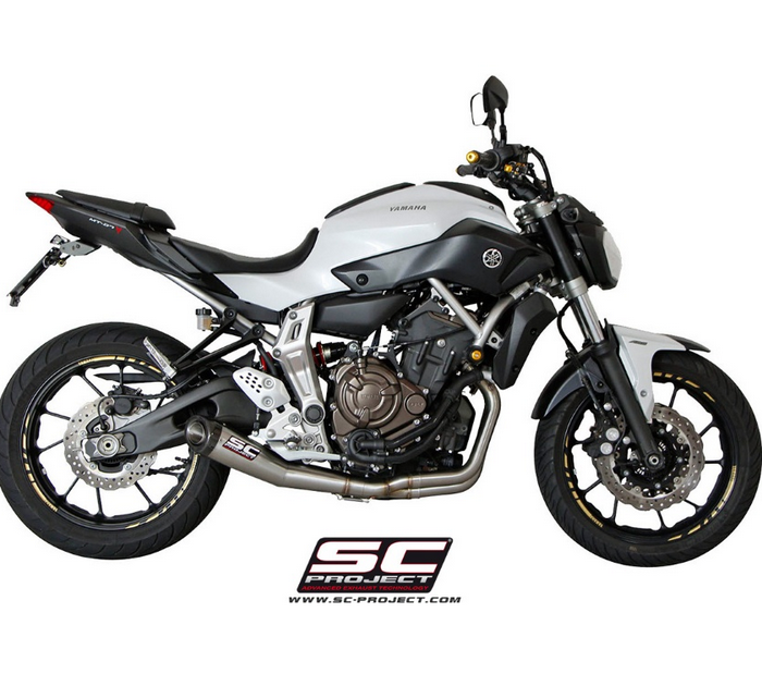 SC-Project Ολόσωμη εξάτμιση (Full System) Conic για Yamaha MT-07 2013-2016