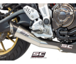 SC-Project Ολόσωμη εξάτμιση (Full System) S1 Stainless Steel για Yamaha MT-07 2013-2016