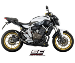 SC-Project Ολόσωμη εξάτμιση (Full System) Conico 70s για Yamaha MT-07 2013-2016