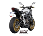 SC-Project Ολόσωμη εξάτμιση (Full System) Conico 70s για Yamaha MT-07 2013-2016