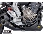 SC-Project Ολόσωμη εξάτμιση (Full System) S1 Stainless Steel για Yamaha MT-07 2013-2016