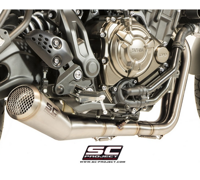 SC-Project Ολόσωμη εξάτμιση (Full System) Conico 70s για Yamaha MT-07 2013-2016