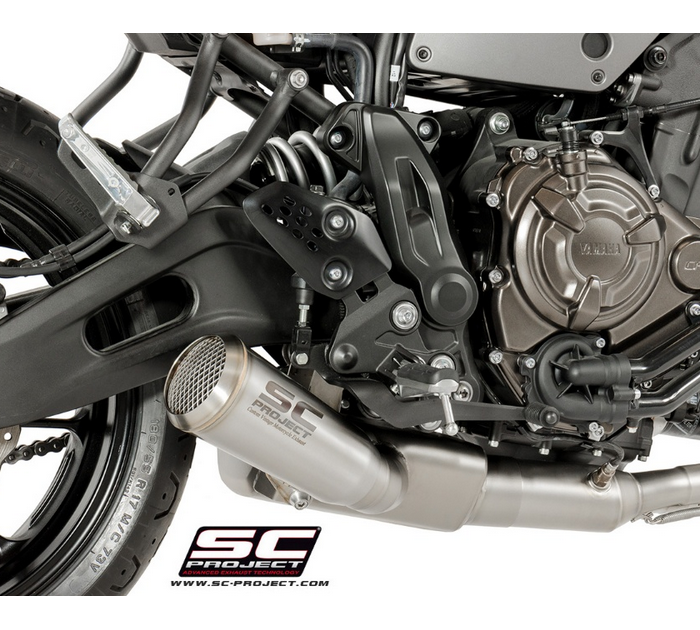 SC-Project Ολόσωμη Εξάτμιση (Full System) Conico 70s Yamaha MT-07 2017-2020 Euro 4