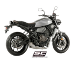 SC-Project Ολόσωμη Εξάτμιση (Full System) Conico 70s Black Yamaha MT-07 2017-2020 Euro 4