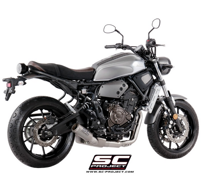 SC-Project Ολόσωμη Εξάτμιση (Full System) SC1-S Titanium Yamaha MT-07 2021-2024 Euro 5 | 2troxo.gr