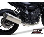 SC-Project Ολόσωμη Εξάτμιση (Full System) SC1-S Titanium Yamaha MT-07 2021-2024 Euro 5 | 2troxo.gr
