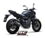 SC-Project Ολόσωμη Εξάτμιση (Full System) CR-T Carbon Yamaha MT-07 2021-2024 | 2troxo.gr