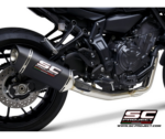 SC-Project Ολόσωμη Εξάτμιση (Full System) SC1-S Carbon Yamaha MT-07 2021-2024 | 2troxo.gr