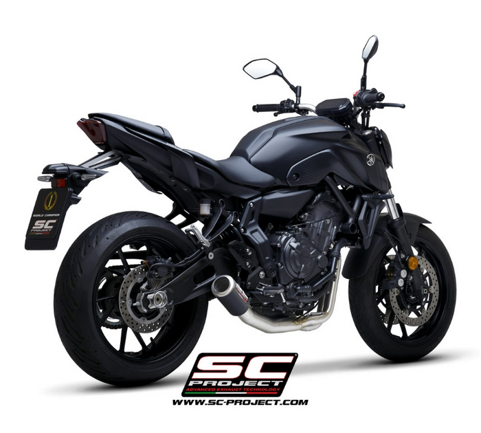 SC-Project Ολόσωμη Εξάτμιση (Full System) CR-T Carbon Yamaha MT-07 2025-2026 | 2troxo.gr