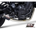SC-Project Ολόσωμη Εξάτμιση (Full System) CR-T Carbon Yamaha MT-07 2021-2024 | 2troxo.gr