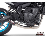 SC-Project Ολόσωμη Εξάτμιση (Full System) CR-T Carbon Yamaha MT-07 2025-2026 | 2troxo.gr