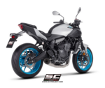 SC-Project Ολόσωμη Εξάτμιση (Full System) S1 Black Yamaha MT-07 2025-2026 | 2troxo.gr