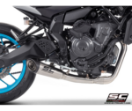 SC-Project Ολόσωμη Εξάτμιση (Full System) S1 Stainless Steel Yamaha MT-07 2025-2026 | 2troxo.gr