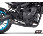 SC-Project Ολόσωμη Εξάτμιση (Full System) S1 Black Yamaha MT-07 2025-2026 | 2troxo.gr