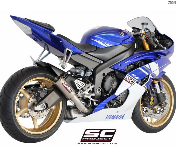 SC-Project Εξάτμιση CR-T Titanium Yamaha YZF R6 2006-2016 (Ψηλή τοποθέτηση)