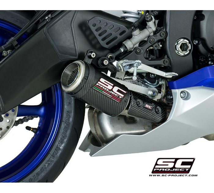 SC-Project Εξάτμιση CR-T Carbon Yamaha YZF R6 2017-2020 (Χαμηλή τοποθέτηση)