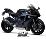 SC-Project Εξάτμιση SC1-R Carbon 350mm Yamaha YZF R1 / R1M 2020-2025 με De-Cat